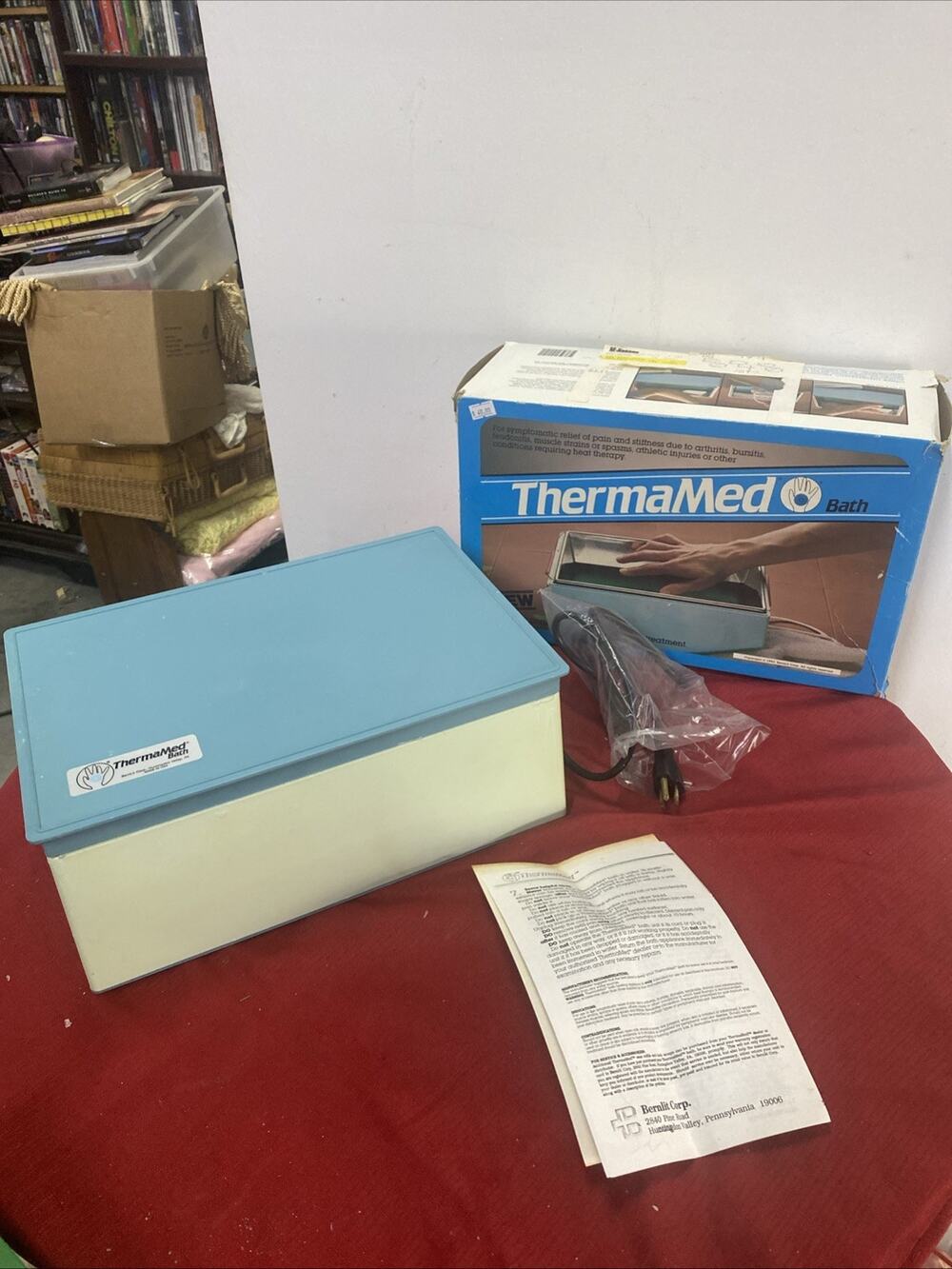 ThermaMed Bath Paraffin Wax Heat Treatment Therapy System